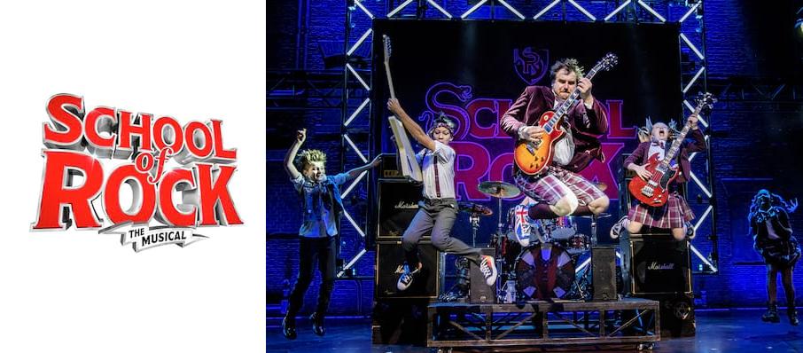The School of Rock at Wales Millenium Centre